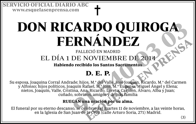 Ricardo Quiroga Fernández